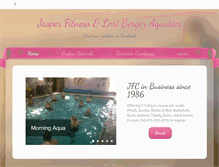 Tablet Screenshot of jasperfitness.com